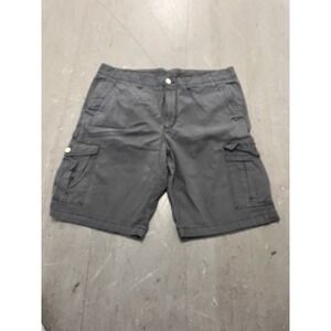 Tommy Bahama Boracay Gray Cargo Shorts Mens Size 38 Casual Summer 8 Inch